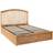 GFW Madrid Wooden Ottoman Brown 147x200cm