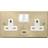 SE Home 13A 1 USB Twin Double Switched Plug Socket 2-way