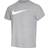 Nike Sportswear Swoosh Men's T-Shirt - Dark Grey Heather/White