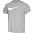 Nike Sportswear Swoosh Men's T-shirt - Dark Grey Heather/White