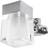 RAXON Cube Mirror Clear/Chrome Vægarmatur