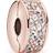 Pandora Shining Elegance Clip Charm - Rose Gold/Transparent