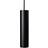 Antidark Tube Black Pendant Lamp ∅ 6cm