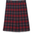 French Toast Girl's Plaid Pleated Skirt - Navy Red Plaid