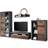 Stella Trading Jones Vintage Old Wood /Concrete Oxide TV-bord 320x190cm