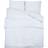 vidaXL Microfiber Påslakan Vit (240x220cm)