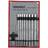 Teng Tools TBW10 Deep T Bar Sockets & Accessories Set Skiftnyckel