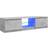 vidaXL 804296 Concrete Gray TV-bord 140x35.5cm