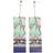 Fashion Acrylic Tanjiro Earrings - Silver/Multicolour