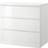 IKEA MALM High-Gloss White Kommode 80x78cm