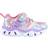zigzag Kid's Saserta Shoe w/Lights - Silver