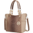 MKF Collection Miriam Signature Tote Bag - Beige