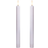 Cozzy 3D Flame White LED-ljus 22cm 2st