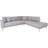 House Nordic Lido Light Grey Soffa 257cm