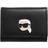 Karl Lagerfeld K Ikonik Pin Small Wallet - Black