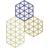 Zone Denmark Triangles Glasbrik 3stk