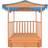 Freeport Park Wood Square Sandbox with Cover