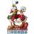 Enesco Donald Duck's Love Under The Mistletoe Multicolor Prydnadsfigur 15.5cm