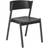 Hübsch Oblique Black Kitchen Chair