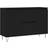 vidaXL Engineered Wood Black Skænk 104x70cm