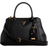 Guess Laryn Pebbled Luxury Satchel - Black