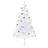 vidaXL Illuminated White Christmas Tree 210cm