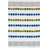 Almedahls Pinnebär Kitchen Towel Blue, Green (70x47cm)