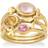 Rabinovich Dragonfly Ring - Gold/Quartz/Citrine/Topaz