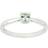 Joanli Nor Helen Solitaire Ring - Silver/Green