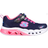 Skechers Kid's Flutter Heart Lights - Navy/Multi