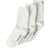 Polarn O. Pyret Kid's Plain Socks 3-pack - White