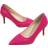 Shein Women's Fashionable Outdoor Casual Pointed Toe Stiletto Pumps With Thin Heels And Faux Pu Leather