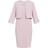 Gina Bacconi Corinne Crepe Dress And Jacket - Potpourri Pink