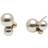 Heiring Bubbles Earrings - Silver/Gold