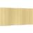 vidaXL Bamboo Light Natural Rumsavdelare 400x165cm