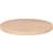 vidaXL Solid Wood Oak Natural Bordsskiva 40cm