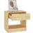Ebern Designs Giggetts Oak Bedside Table 31x40cm