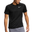 Nike Dri-FIT Miler Men's Short-Sleeve Running Top - Black