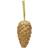 Europalms Pinecone Gold/Bronze Julgranspynt 18cm