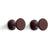 Hay Bolt Dark Brown Coat Hook 2.8cm 2pcs