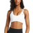 Gymshark Double Up Sports Bra - White