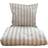 Omhu Block Påslakan Beige (200x140cm)