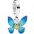 Pandora Club 2024 Butterfly Dangle Charm - Silver/Gold/Blue/Diamond