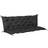 OutSunny Garden Bench Chair Cushions Black (98x150cm)