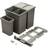 G. Funder Waste Sorting System Swivel with Several Buckets