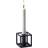 Audo Copenhagen Kubus 1 - Sort Lysestage 7cm