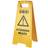 Hygienteknik Warning Sign Cleaning in progress Wet Floors