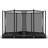 BERG Ultim Favorit Inground Trampoline 330x220cm + Safety Net Comfort