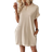 Shein Inawly Solid Batwing Sleeve Hidden Pocket Tee Dress