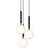 Nuura Miira Rock Gray/Opal Pendel ∅ 31cm